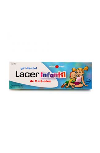 LACER - INFANTIL GEL DENTAL FRESA  -  50 ML 