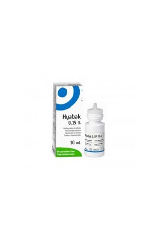 Hyabak solución 10ml