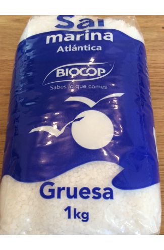 BIOCOP - Sal marina atlantica gruesa - 1kg 