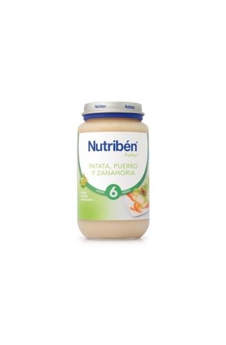 NUTRIBÉN - PATATA , PUERRO Y ZANAHORIA - 250 G