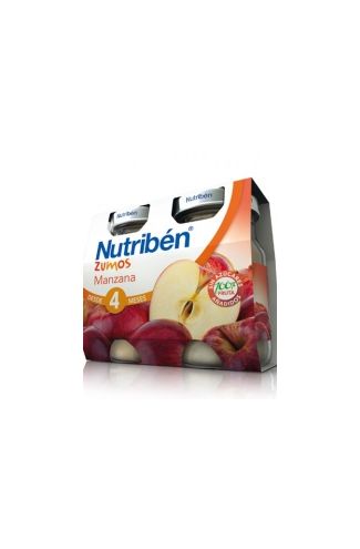 NUTRIBÉN - ZUMOS PACK MANZANA - 2x130 ML