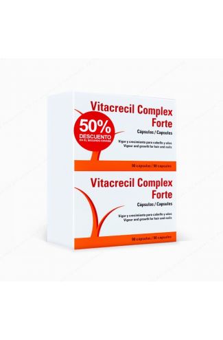 VIÑAS - VITACRECIL COMPLEX FORTE PACK - 180 CAP 50% DESCUENTO